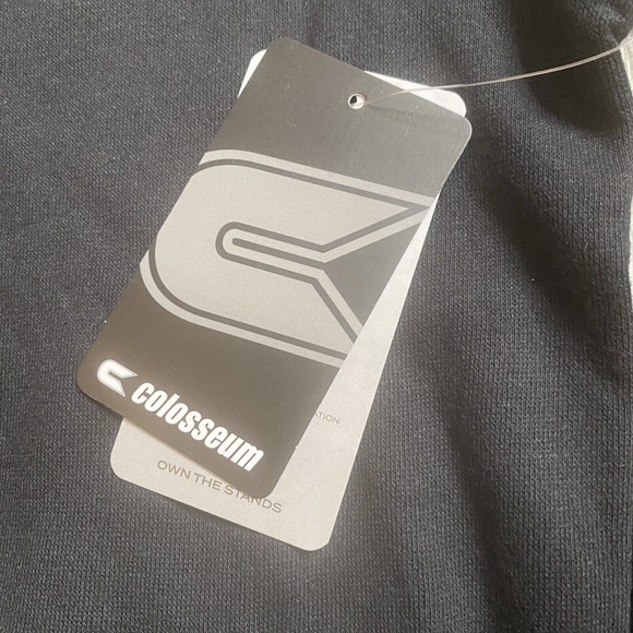 Colosseum OU Ohio Bobcats Logo 1/4 Zip Pullover Men’s M Black Jacket Pockets NWT - Picture 5 of 12